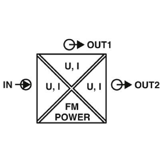 Convertisseur-isolateur galvanique E: I/V S: 2 I/V, Push-In-Lire la description