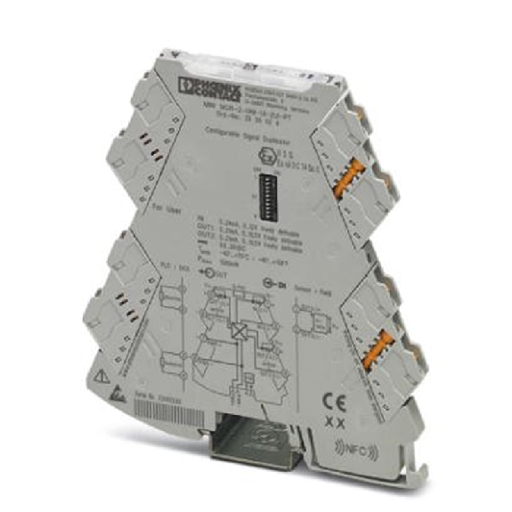 Convertisseur-isolateur galvanique E: I/V S: 2 I/V, Push-In-Lire la description