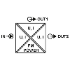 Convertisseur-isolateur galvanique E: I/V S: 2 I/V, Push-In