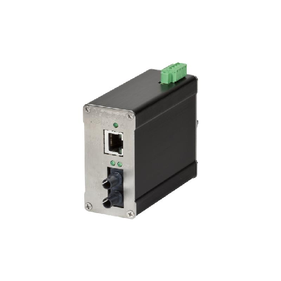 Conv. média non géré 2p 1xRJ45 10/100, 1xFIBRE s.mode ST 80 km, MDR-Lire la description