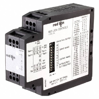 Convertisseur isolateur universel programmable Alim. 9-32VDC/24VAC-Lire la description