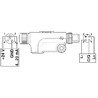 Convertisseur IO-Link/analogique 4-20mA, M12, Axioline E-Lire la description