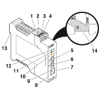 Convertisseur FO SC-Duplex (1300 nm)/10/100BASE-T(X) monomode-Lire la description