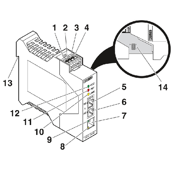 Convertisseur FO SC-Duplex (1300 nm)/10/100BASE-T(X) monomode Convertisseur FO SC-Duplex (1300 nm)/10/100BASE-T(X) monomode-Lire la description