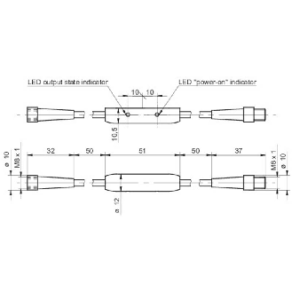 Convertisseur PNP/NPN - M08/M08 3P jusqu'à 5 kHz max.-Lire la description