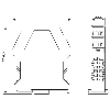 Convertisseur de courant 0..1A AC/0..5A AC / 0..10 V/0..20mA
