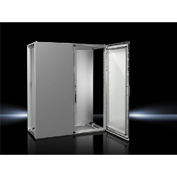 Armoire juxtaposable 2 portes RAL7035 1200x1800x400mm (LxHxP) Armoire juxtaposable 2 portes RAL7035 1200x1800x400mm (LxHxP)-Lire la description