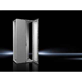 Armoire juxtaposable 2 portes RAL7035 800x1800x600mm (LxHxP)-Lire la description