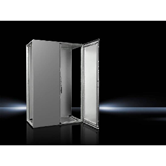 Armoire juxtaposable 2 portes RAL7035 1200x1800x600mm (LxHxP)-Lire la description