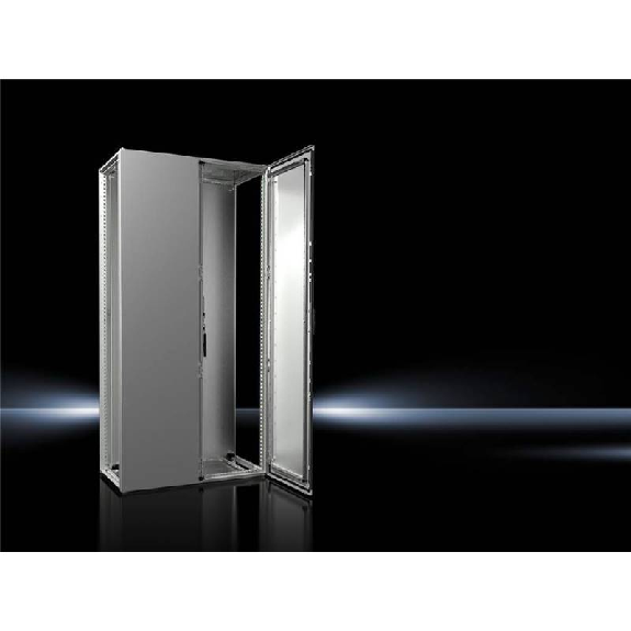 Armoire juxtaposable 2 portes RAL7035 1000x2000x500mm (LxHxP)-Lire la description