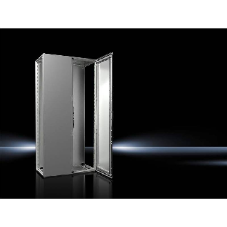 Armoire juxtaposable 2 portes RAL7035 1000x2000x500mm (LxHxP)-Lire la description