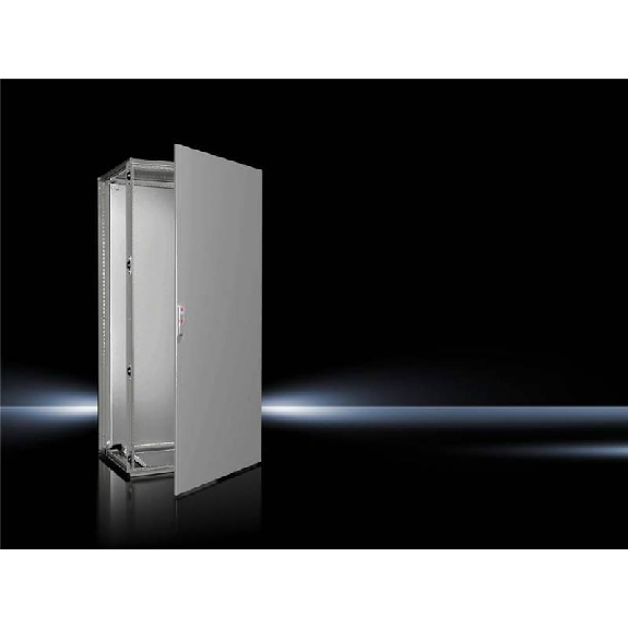 Armoire juxtaposable 1 porte RAL7035 800x1800x600mm (LxHxP)-Lire la description