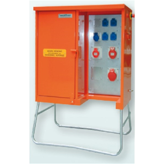 Armoire de distribution 125A (Disjoncteur différentiel par prise) 4NF+3x16+5x16+3x5x32+AU-Lire la description