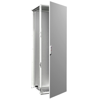 Armoire juxtaposable 1 porte RAL7035 600x1800x600mm-Lire la description
