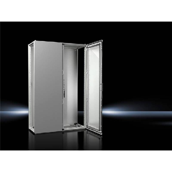 Armoire juxtaposable 2 portes RAL7035 1000x1800x400mm (LxHxP) Armoire juxtaposable 2 portes RAL7035 1000x1800x400mm (LxHxP)-Lire la description