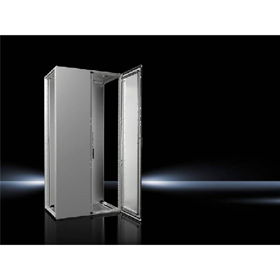Armoire juxtaposable 2 portes RAL7035 1000x2000x600mm (LxHxP) Armoire juxtaposable 2 portes RAL7035 1000x2000x600mm (LxHxP)-Lire la description