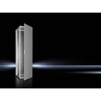 Armoire juxtaposable 1 porte RAL7035 600x2200x600mm (LxHxP)-Lire la description