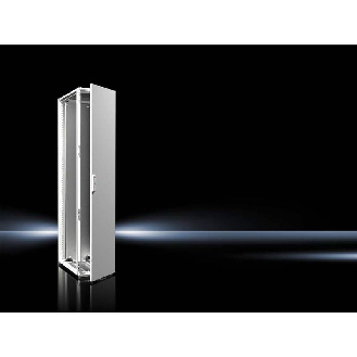 Armoire juxtaposable 1 porte RAL7035 400x1800x500mm (LxHxP)-Lire la description