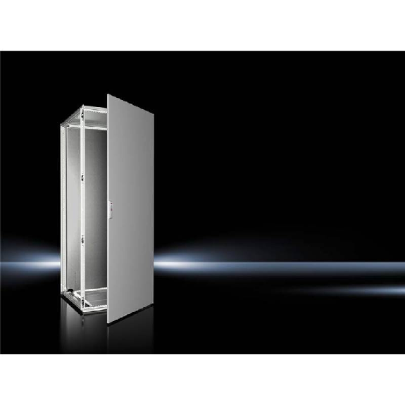 Armoire juxtaposable 1 porte RAL7035 800x2000x800mm (LxHxP)-Lire la description