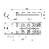 Répartiteur 8xM12A 4p PNP; Câble PUR/PVC 10m