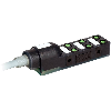 Répartiteur 6xM8 3p; Câble PUR UL/CSA 6*0,34+2*0,75, 5m