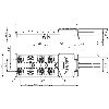 Répartiteur 8xM12 Fem 4p PNP / Câble PUR Cpc 10m