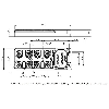 Répartiteur 8 voies M12 5p (NO+NF) / Embase nue (Bornes à vis)