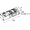 Répartiteur 4xM8 3p; M12 12p