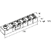 Répartiteur 10xM8 3p/M12 12p