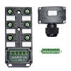 Répartiteur 6xM12 4p PNP; Bornes à vis