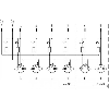 Répartiteur 4xM8 3p; M12 8p