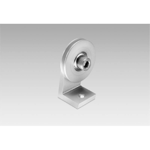 Poulie de renvoi d'angle pour câble de diamètre 0.8...1 mm Poulie de renvoi d'angle pour câble de diamètre 0.8...1 mm-Lire la description