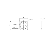 Plaque de montage rapide pour capteur Vision 55x7.5x60mm