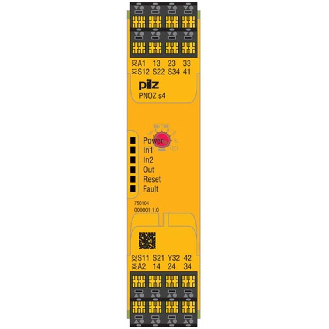 Relais de sécurité 3NO+1NF (1so) 48-240VAC/DC, bornes à vis-Lire la description