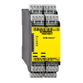Relais de sécurité ARU - 5 NO+1NF - 24 VAC/DC-Lire la description