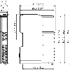 Relais de sécurité Cat.4 24VDC OSSD (x2), bornes à ressort