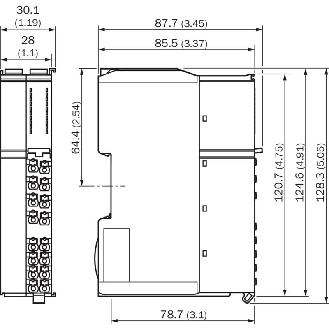 Relais de sécurité OSDD, 24Vdc, 4NO, bornes à ressort-Lire la description