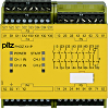 Relais de sécurité 7NO+1NF+2so 230-240VAC/24VDC, bornes à vis
