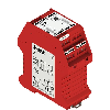 Module de sécurité (2NO+1NC) instantanés + 2NO retardés, catégorie 4, 230Vac, bornier à vis - CS AT-04V230