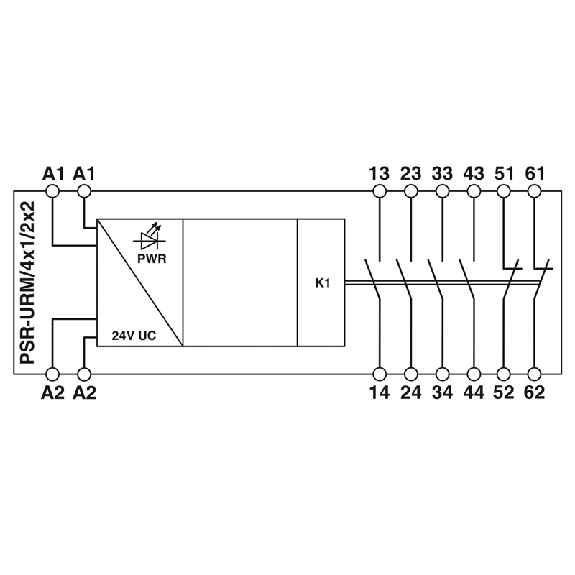 Relais de sécurité 4NO+2NF-Lire la description