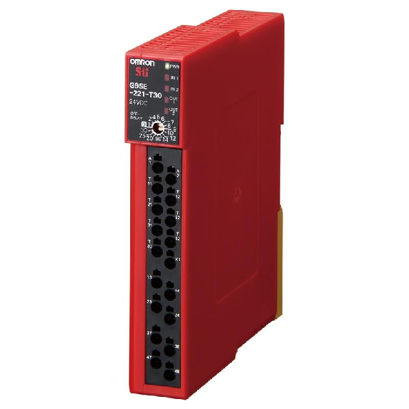 Relais de sécurité DPST-NO/DPST-NOt 5s, 1xPNP 24VDC-Lire la description