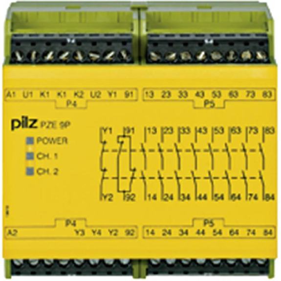 Bloc d'extension 8NO+1NF 24VAC/DC , bornes à vis Bloc d'extension 8NO+1NF 24VAC/DC , bornes à vis-Lire la description