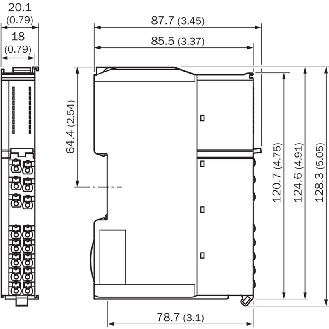 Relais de sécurité EMS 24Vdc 3NO, bornes à ressort-Lire la description