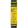 Relais de sécurité 24-240VAC/DC 3NO+1NF, bornes à ressort