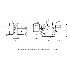 Boîtier multipistes inductif, 4x capteurs, PNP NO+NF, 12mm, 2xM25