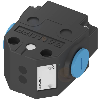 Boîtier multipistes inductif, 3x capteurs, PNP NO, 8mm
