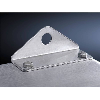 Patte de fixation murale RAL 7035 (lot de 4p)