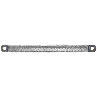 Tresse de masse 4mm² 100mm pour M4-Lire la description