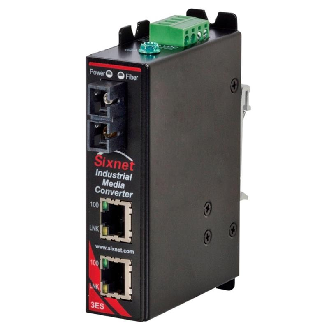 Switch non géré 3p 2xRJ45 10/100, 1xFIBRE multimode SC, 4 km, métal-Lire la description