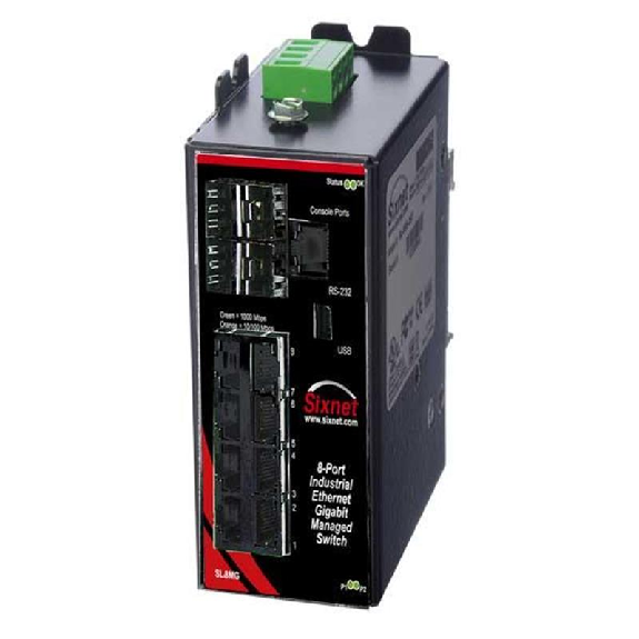 Switch géré 8p 8xRJ45 Gigabit (4 combinés SFP)-Lire la description
